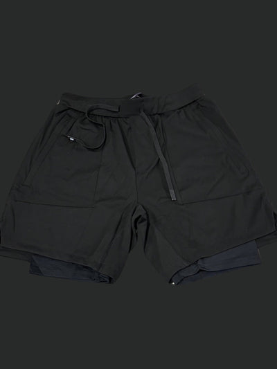 The Stingrays 2.0: Black, Black Liner, Premium 6" Shorts Second Edition