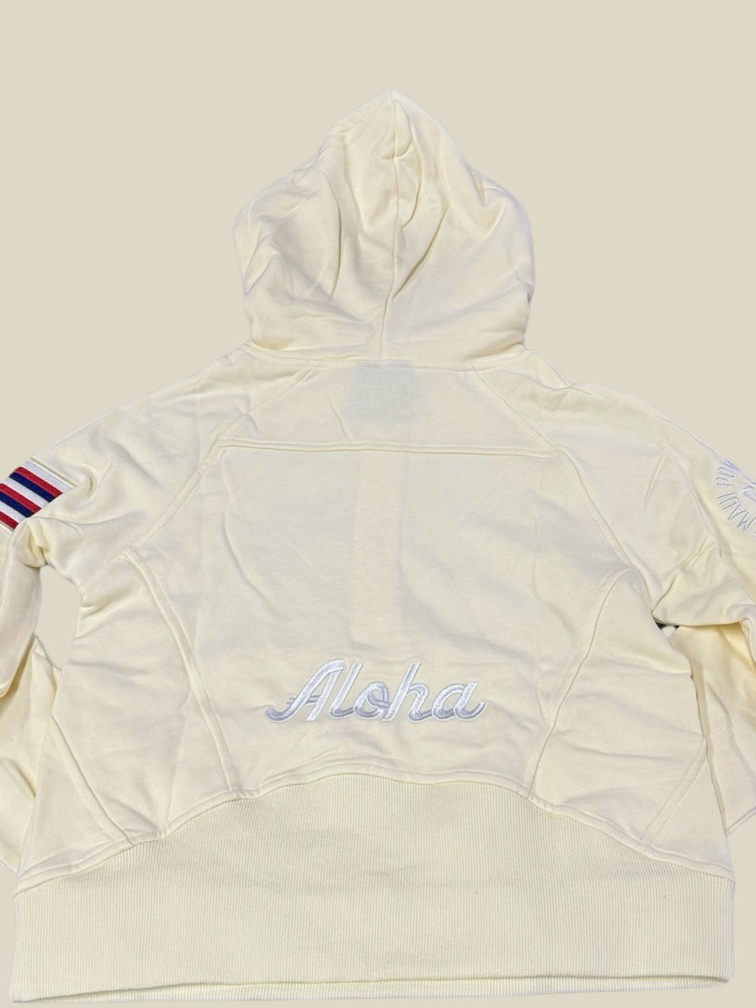 HANA パーカー The Hana: The Ultimate Embroidered Crop Hoody With Thumb Loops