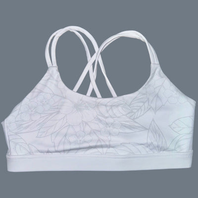 TropicFit Sports Bra- Hibiscus
