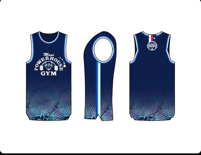 Ocean Blue Hoops Tanks