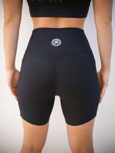 Ribbed Seamless Pocket Shorts