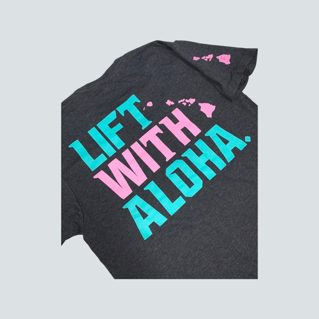 WOMENS CUT OFF: Lift With Aloha ANY COLOR IN STOCK