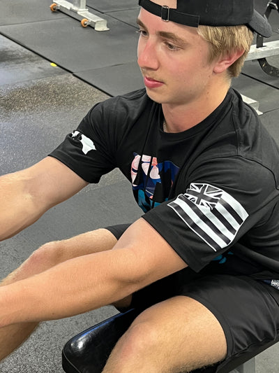 Elite Comfort Heavy Duty Tee: Aloha Floral Black
